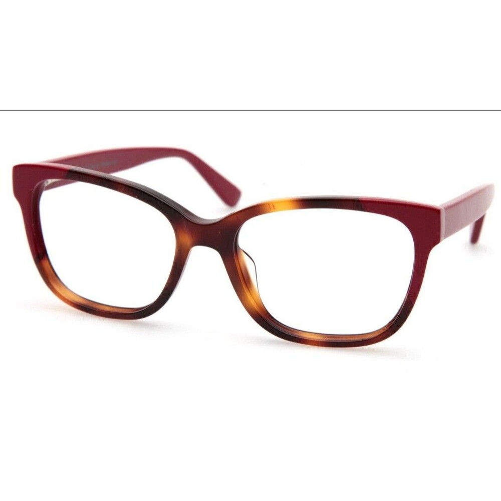 NEW Maui Jim MJO2402-66 Tortoise Red Square EYEGLASSES FRAME 52-18-140 Italy